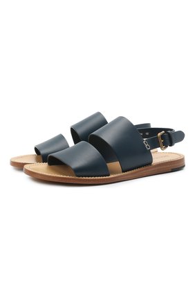 Мужские кожаные сандалии pantheon DOLCE & GABBANA синего цвета по цене 51800 руб., арт. A80224/AV385 | Фото 1 Мужские кожаные сандалии pantheon DOLCE & GABBANA синего цвета, арт. A80224/AV385 | Фото 1 (Материал внутренний: Натуральная кожа; Материал внешний: Кожа)