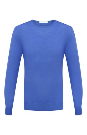 Мужской шерстяной джемпер CRUCIANI синего цвета по цене 49850 руб., арт. CU26.200 | Фото 1 Мужской шерстяной джемпер CRUCIANI синего цвета, арт. CU26.200 | Фото 1