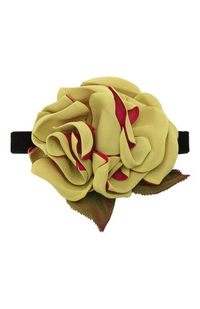 Женское текстильный чокер DOLCE & GABBANA светло-зеленого цвета по цене 76100 руб., арт. FT050R/GER87 | Фото 1 Женское текстильный чокер DOLCE & GABBANA светло-зеленого цвета, арт. FT050R/GER87 | Фото 1 (Материал: Текстиль, Шелк)