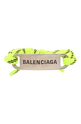 Женский браслет BALENCIAGA салатового цвета по цене 17550 руб., арт. 656418/TZX4S | Фото 1 Женский браслет BALENCIAGA салатового цвета, арт. 656418/TZX4S | Фото 1