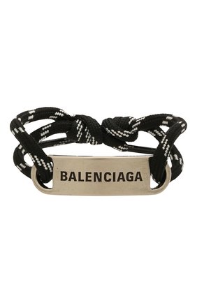 Женский браслет BALENCIAGA черного цвета по цене 17550 руб., арт. 656418/TZX4S | Фото 1 Женский браслет BALENCIAGA черного цвета, арт. 656418/TZX4S | Фото 1