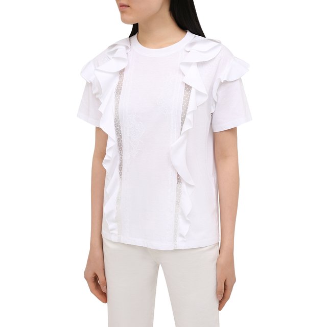 фото Хлопковая футболка valentino