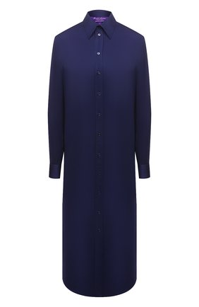 Женское платье из вискозы RALPH LAUREN темно-синего цвета по цене 162000 руб., арт. 290849801 | Фото 1 Женское платье из вискозы RALPH LAUREN темно-синего цвета, арт. 290849801 | Фото 1