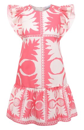 Женское платье REDVALENTINO светло-розового цвета по цене 49950 руб., арт. VR0VAAD0/5SA | Фото 1 Женское платье REDVALENTINO светло-розового цвета, арт. VR0VAAD0/5SA | Фото 1 (Случай: Повседневный; Материал внешний: Синтетический материал, Хлопок; Рукава: Короткие; Стили: Романтичный; Женское Кросс-КТ: Платье-одежда; Длина Ж (юбки, платья, шорты): Мини)