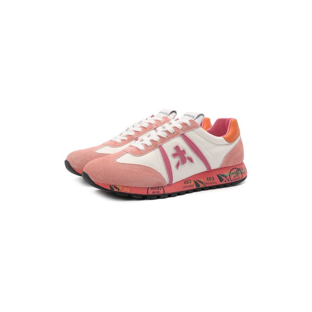 Комбинированные кроссовки Lucyd Premiata LUCYD/VAR5100, цвет розовый, размер 40 LUCYD/VAR5100 - фото 1