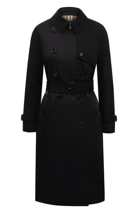 Женский тренч BURBERRY черного цвета по цене 124000 руб., арт. 8039526 | Фото 1 Женский тренч BURBERRY черного цвета, арт. 8039526 | Фото 1