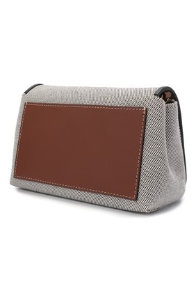 Женская сумка hackberry BURBERRY черно-белого цвета по цене 72500 руб., арт. 8039869 | Фото 4 Женская сумка hackberry BURBERRY черно-белого цвета, арт. 8039869 | Фото 4