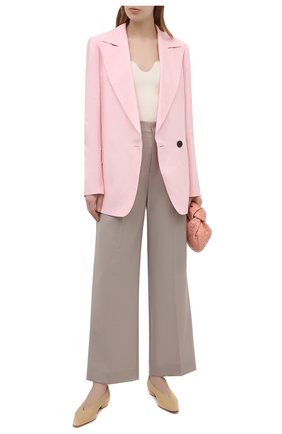 Женский жакет из вискозы и льна PROENZA SCHOULER розового цвета по цене 176500 руб., арт. R2122002-AY133 | Фото 2 Женский жакет из вискозы и льна PROENZA SCHOULER розового цвета, арт. R2122002-AY133 | Фото 2