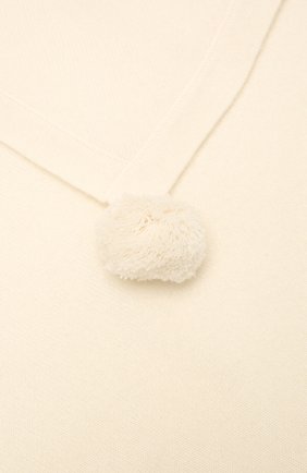 Детского кашемировый плед LES LUTINS PARIS белого цвета по цене 10300 руб., арт. 21E080/CLEMENTINE | Фото 2 Детского кашемировый плед LES LUTINS PARIS белого цвета, арт. 21E080/CLEMENTINE | Фото 2