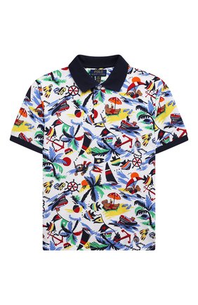 Детское хлопковое поло POLO RALPH LAUREN разноцветного цвета по цене 12700 руб., арт. 323836709 | Фото 1 Детское хлопковое поло POLO RALPH LAUREN разноцветного цвета, арт. 323836709 | Фото 1 (Рукава: Короткие; Материал внешний: Хлопок; Региональные ограничения белый список (Axapta Mercury): RU; Ростовка одежда: 13 - 15 лет | 158 см, 10 - 11 лет | 140 - 146см, 9 лет | 134 см, 16 лет | 164 см)