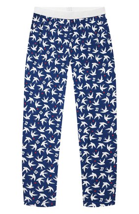 Детские брюки из вискозы SONIA RYKIEL ENFANT голубого цвета по цене 9545 руб., арт. 21S1PA03 | Фото 1 Детские брюки из вискозы SONIA RYKIEL ENFANT голубого цвета, арт. 21S1PA03 | Фото 1