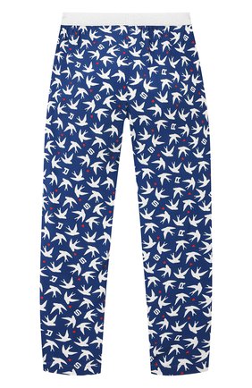 Детские брюки из вискозы SONIA RYKIEL ENFANT голубого цвета по цене 9545 руб., арт. 21S1PA03 | Фото 2 Детские брюки из вискозы SONIA RYKIEL ENFANT голубого цвета, арт. 21S1PA03 | Фото 2