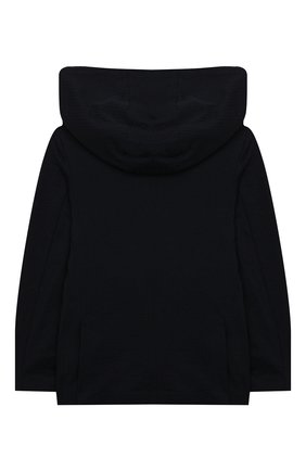 Детский пиджак с капюшоном EMPORIO ARMANI темно-синего цвета по цене 33800 руб., арт. 3K4G82/4JJCZ | Фото 2 Детский пиджак с капюшоном EMPORIO ARMANI темно-синего цвета, арт. 3K4G82/4JJCZ | Фото 2 (Материал внешний: Синтетический материал, Хлопок; Рукава: Длинные; Кросс-КТ: пиджак; Региональные ограничения белый список (Axapta Mercury): RU; Ростовка одежда: 10 - 11 лет | 140 - 146см, 13 - 15 лет | 158 см, 16 лет | 164 см, 4 года | 104 см, 5 лет | 110 см, 6 лет | 116 см, 7 лет | 122 см, 8 лет | 128 см, 9 лет | 134 см)