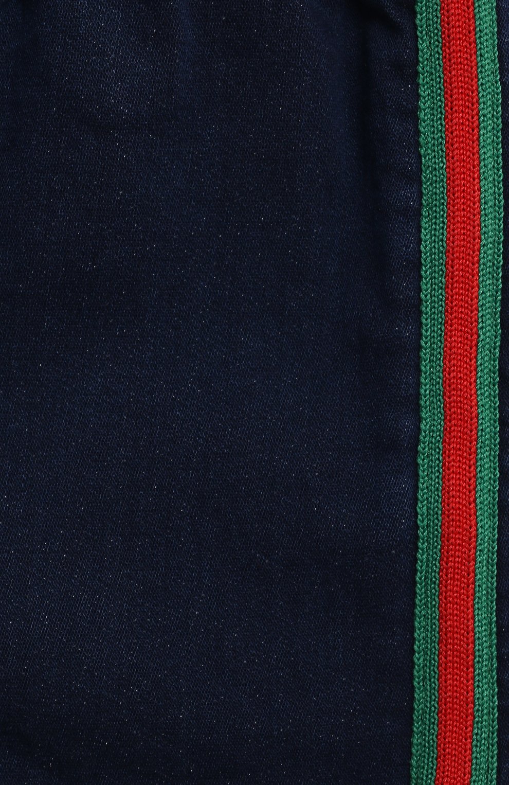 Детские хлопковые шорты GUCCI синего цвета по цене 23050 руб., арт. 547189/XJCR4 | Фото 3 Детские хлопковые шорты GUCCI синего цвета, арт. 547189/XJCR4 | Фото 3