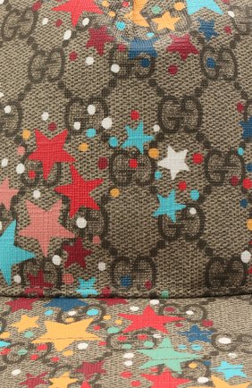 Детская бейсболка GUCCI разноцветного цвета по цене 19250 руб., арт. 481757/4HAEW | Фото 3 Детская бейсболка GUCCI разноцветного цвета, арт. 481757/4HAEW | Фото 3 (Материал: Текстиль, Синтетический материал, Хлопок)