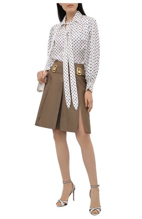 Женские кожаные босоножки deana RALPH LAUREN белого цвета по цене 53300 руб., арт. 800841334 | Фото 2 Женские кожаные босоножки deana RALPH LAUREN белого цвета, арт. 800841334 | Фото 2 (Материал внутренний: Натуральная кожа; Каблук высота: Высокий; Подошва: Плоская; Каблук тип: Шпилька)