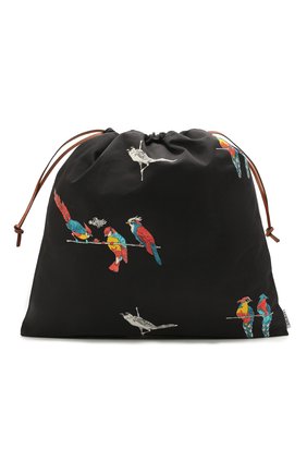 Женский сумка drawstring loewe x paula's ibiza LOEWE черного цвета по цене 21650 руб., арт. C822086X08 | Фото 1 Женский сумка drawstring loewe x paula's ibiza LOEWE черного цвета, арт. C822086X08 | Фото 1 (Размер: large; Женское Кросс-КТ: Клатч-клатчи; Материал: Текстиль)