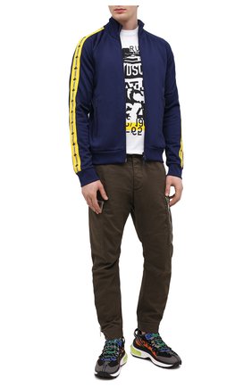 Мужской толстовка DSQUARED2 темно-синего цвета по цене 51250 руб., арт. S74HG0106/S25497 | Фото 2 Мужской толстовка DSQUARED2 темно-синего цвета, арт. S74HG0106/S25497 | Фото 2