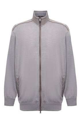 Мужской шерстяной кардиган PAUL&SHARK серого цвета по цене 59950 руб., арт. 21411713/IAG/3XL-6XL | Фото 1 Мужской шерстяной кардиган PAUL&SHARK серого цвета, арт. 21411713/IAG/3XL-6XL | Фото 1