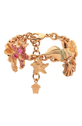 Женский браслет trésor de la mer VERSACE золотого цвета по цене 96200 руб., арт. DG0I108/DJMX | Фото 1 Женский браслет trésor de la mer VERSACE золотого цвета, арт. DG0I108/DJMX | Фото 1