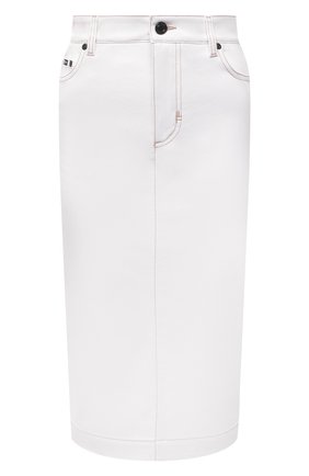 Женская джинсовая юбка TOM FORD белого цвета по цене 94750 руб., арт. GCD055-DEX127 | Фото 1 Женская джинсовая юбка TOM FORD белого цвета, арт. GCD055-DEX127 | Фото 1 (Длина Ж (юбки, платья, шорты): Миди; Кросс-КТ: Деним; Женское Кросс-КТ: Юбка-одежда; Материал внешний: Хлопок; Стили: Кэжуэл)