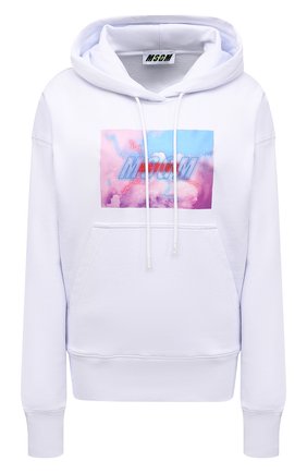 Женский хлопковое худи MSGM сиреневого цвета по цене 21050 руб., арт. 3045MDM06 217299 | Фото 1 Женский хлопковое худи MSGM сиреневого цвета, арт. 3045MDM06 217299 | Фото 1