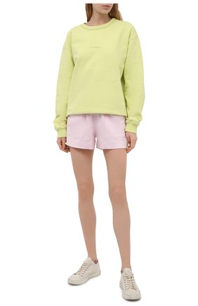 Женские хлопковые шорты DRIES VAN NOTEN светло-розового цвета по цене 19600 руб., арт. 211-11120-2603 | Фото 2 Женские хлопковые шорты DRIES VAN NOTEN светло-розового цвета, арт. 211-11120-2603 | Фото 2