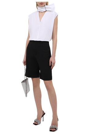 Женские замшевые босоножки ALEXANDER WANG черного цвета по цене 93050 руб., арт. 30121S042 | Фото 2 Женские замшевые босоножки ALEXANDER WANG черного цвета, арт. 30121S042 | Фото 2