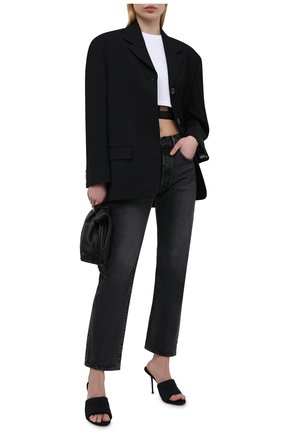 Женские текстильные мюли ALEXANDER WANG черного цвета по цене 54200 руб., арт. 30221S020 | Фото 2 Женские текстильные мюли ALEXANDER WANG черного цвета, арт. 30221S020 | Фото 2