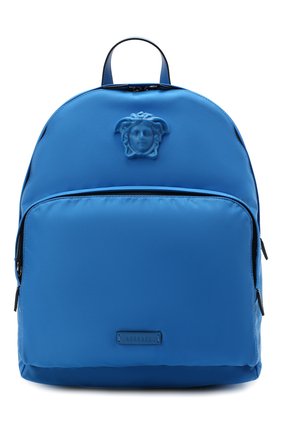 Женский рюкзак medusa VERSACE синего цвета по цене 94950 руб., арт. DFZ8504/DNY8ME | Фото 1 Женский рюкзак medusa VERSACE синего цвета, арт. DFZ8504/DNY8ME | Фото 1
