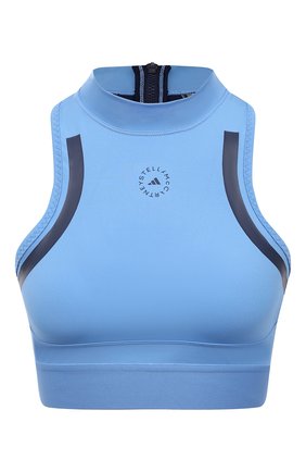 Женский бра-топ ADIDAS BY STELLA MCCARTNEY голубого цвета по цене 6480 руб., арт. GQ1216 | Фото 1 Женский бра-топ ADIDAS BY STELLA MCCARTNEY голубого цвета, арт. GQ1216 | Фото 1