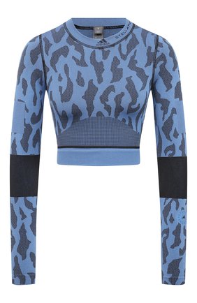 Женский топ ADIDAS BY STELLA MCCARTNEY голубого цвета по цене 9290 руб., арт. GL7582 | Фото 1 Женский топ ADIDAS BY STELLA MCCARTNEY голубого цвета, арт. GL7582 | Фото 1
