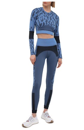 Женский топ ADIDAS BY STELLA MCCARTNEY голубого цвета по цене 9290 руб., арт. GL7582 | Фото 2 Женский топ ADIDAS BY STELLA MCCARTNEY голубого цвета, арт. GL7582 | Фото 2
