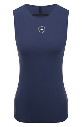 Женский топ ADIDAS BY STELLA MCCARTNEY темно-синего цвета по цене 9290 руб., арт. GL7396 | Фото 1 Женский топ ADIDAS BY STELLA MCCARTNEY темно-синего цвета, арт. GL7396 | Фото 1