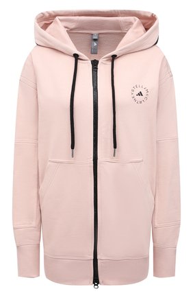 Женский хлопковый кардиган ADIDAS BY STELLA MCCARTNEY розового цвета по цене 14050 руб., арт. GL4260 | Фото 1 Женский хлопковый кардиган ADIDAS BY STELLA MCCARTNEY розового цвета, арт. GL4260 | Фото 1