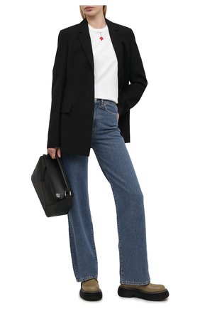 Женская хлопковая футболка DSQUARED2 белого цвета по цене 19800 руб., арт. S72GD0301/S23009 | Фото 2 Женская хлопковая футболка DSQUARED2 белого цвета, арт. S72GD0301/S23009 | Фото 2
