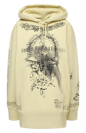Женский хлопковое худи GIVENCHY желтого цвета по цене 99500 руб., арт. BWJ01Z3Z59 | Фото 1 Женский хлопковое худи GIVENCHY желтого цвета, арт. BWJ01Z3Z59 | Фото 1