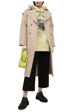 Женский хлопковое худи GIVENCHY желтого цвета по цене 99500 руб., арт. BWJ01Z3Z59 | Фото 2 Женский хлопковое худи GIVENCHY желтого цвета, арт. BWJ01Z3Z59 | Фото 2