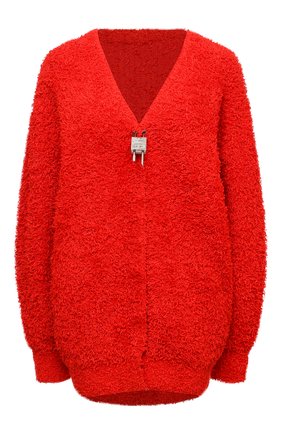Женский хлопковый кардиган GIVENCHY красного цвета по цене 154500 руб., арт. BW90CL4Z9G | Фото 1 Женский хлопковый кардиган GIVENCHY красного цвета, арт. BW90CL4Z9G | Фото 1