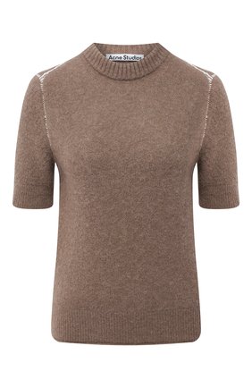 Женский пуловер ACNE STUDIOS коричневого цвета по цене 23250 руб., арт. A60270 | Фото 1 Женский пуловер ACNE STUDIOS коричневого цвета, арт. A60270 | Фото 1