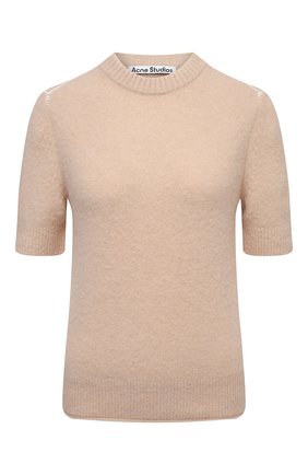 Женский пуловер ACNE STUDIOS бежевого цвета по цене 23250 руб., арт. A60270 | Фото 1 Женский пуловер ACNE STUDIOS бежевого цвета, арт. A60270 | Фото 1