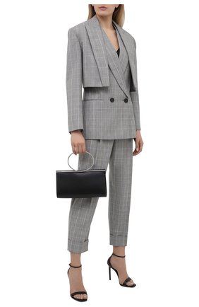 Женский шерстяной жакет ALEXANDER MCQUEEN серого цвета по цене 299500 руб., арт. 657961/QJACD | Фото 2 Женский шерстяной жакет ALEXANDER MCQUEEN серого цвета, арт. 657961/QJACD | Фото 2