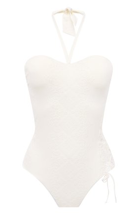 Женский слитный купальник ERMANNO SCERVINO белого цвета по цене 51450 руб., арт. D384Y300CBWM | Фото 1 Женский слитный купальник ERMANNO SCERVINO белого цвета, арт. D384Y300CBWM | Фото 1