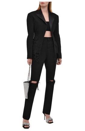 Женские джинсы DENIM X ALEXANDER WANG черного цвета по цене 39950 руб., арт. 4DC2214929 | Фото 2 Женские джинсы DENIM X ALEXANDER WANG черного цвета, арт. 4DC2214929 | Фото 2