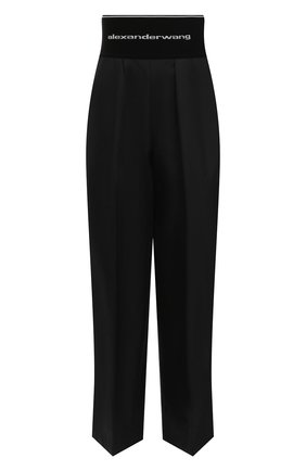 Женские хлопковые брюки ALEXANDER WANG черного цвета по цене 74450 руб., арт. 1WC2214357 | Фото 1 Женские хлопковые брюки ALEXANDER WANG черного цвета, арт. 1WC2214357 | Фото 1