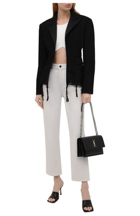 Женский жакет ALEXANDER WANG черного цвета по цене 97450 руб., арт. 1WC2212269 | Фото 2 Женский жакет ALEXANDER WANG черного цвета, арт. 1WC2212269 | Фото 2