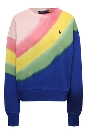 Женский хлопковый свитшот POLO RALPH LAUREN разноцветного цвета по цене 16250 руб., арт. 211838148 | Фото 1 Женский хлопковый свитшот POLO RALPH LAUREN разноцветного цвета, арт. 211838148 | Фото 1