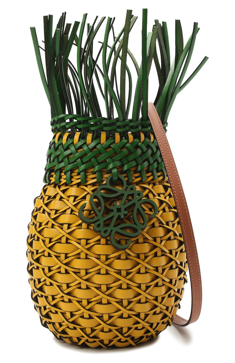 Женская сумка fruit loewe x paula's ibiza LOEWE желтого цвета по цене 144000 руб., арт. A879P62X01 | Фото 5 Женская сумка fruit loewe x paula's ibiza LOEWE желтого цвета, арт. A879P62X01 | Фото 5