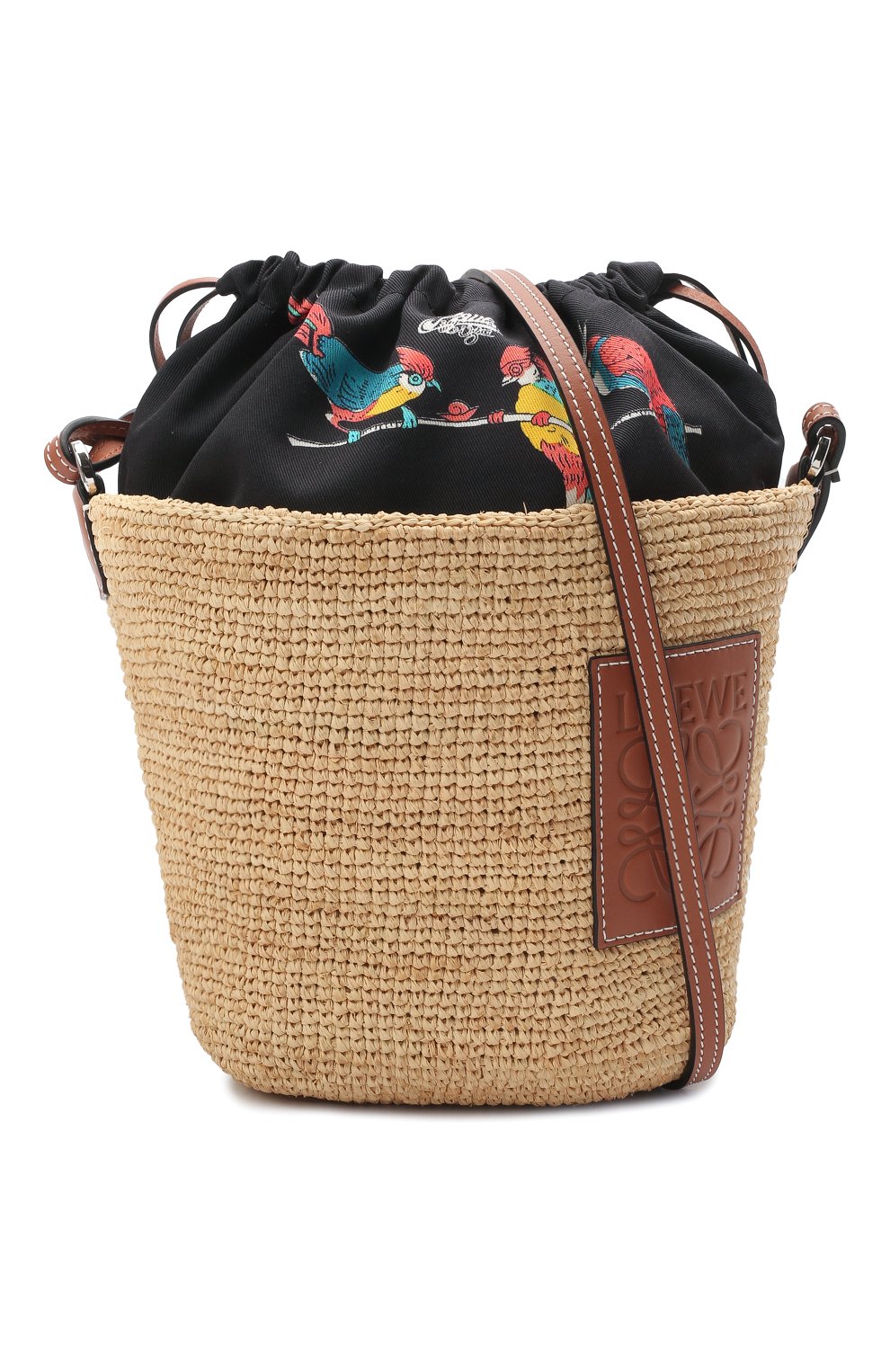 Женская сумка basket loewe x paula's ibiza LOEWE бежевого цвета по цене 49950 руб., арт. A689C70X04 | Фото 5 Женская сумка basket loewe x paula's ibiza LOEWE бежевого цвета, арт. A689C70X04 | Фото 5