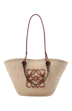 Женский сумка basket loewe x paula's ibiza LOEWE бежевого цвета по цене 56850 руб., арт. A223T43X02 | Фото 1 Женский сумка basket loewe x paula's ibiza LOEWE бежевого цвета, арт. A223T43X02 | Фото 1